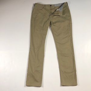 Docker men’s slim fit khaki/chino size 33W 32L